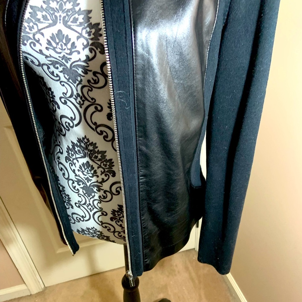 Black sweater jacket